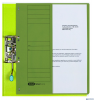 Skoroszyt kartonowy ELBA 1/2 A4, oczkowy, zielony, 100551879